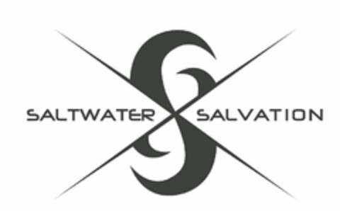 SS SALTWATER SALVATION Logo (USPTO, 05/23/2014)