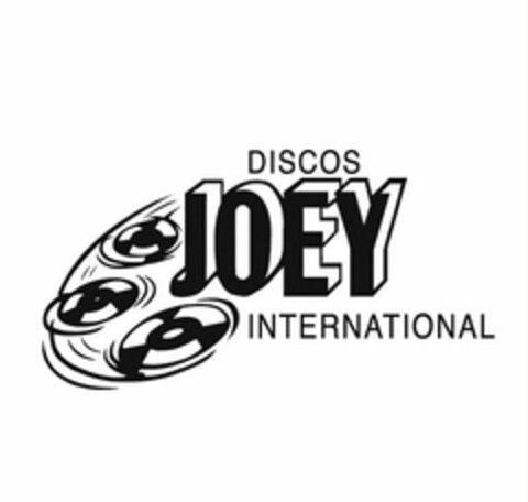 DISCOS JOEY INTERNATIONAL Logo (USPTO, 08/20/2014)