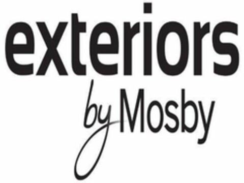 EXTERIORS BY MOSBY Logo (USPTO, 02/17/2015)