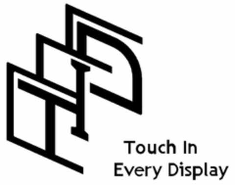 TID TOUCH IN EVERY DISPLAY Logo (USPTO, 04/02/2015)