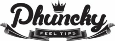 PHUNCKY FEEL TIPS Logo (USPTO, 05/27/2015)