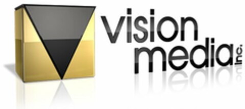 VISION MEDIA INC. Logo (USPTO, 12.07.2015)