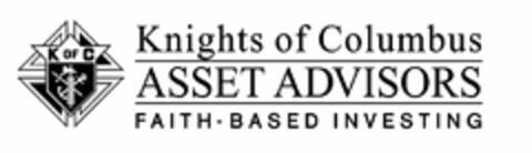 KC KNIGHTS OF COLUMBUS ASSET ADVISORS FAITH-BASED INVESTING Logo (USPTO, 02/24/2016)