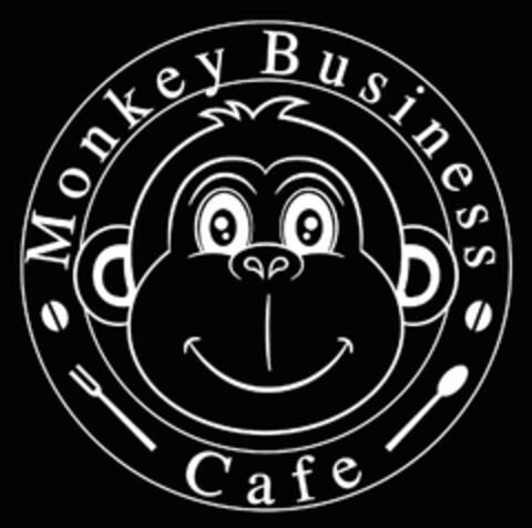 MONKEY BUSINESS CAFE Logo (USPTO, 03/02/2016)