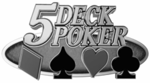 5 DECK POKER Logo (USPTO, 05/11/2016)