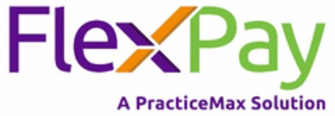 FLEXPAY A PRACTICEMAX SOLUTION Logo (USPTO, 11.05.2016)