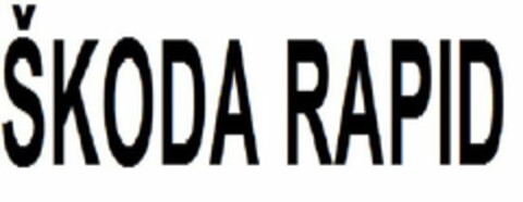 SKODA RAPID Logo (USPTO, 17.06.2016)