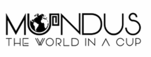 MUNDUS THE WORLD IN A CUP Logo (USPTO, 20.06.2016)