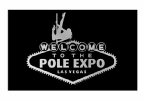 WELCOME TO THE POLE EXPO LAS VEGAS Logo (USPTO, 26.07.2016)