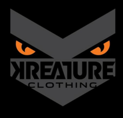 KREATURE K CLOTHING Logo (USPTO, 30.09.2016)