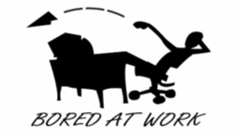 BORED AT WORK Logo (USPTO, 01/10/2017)