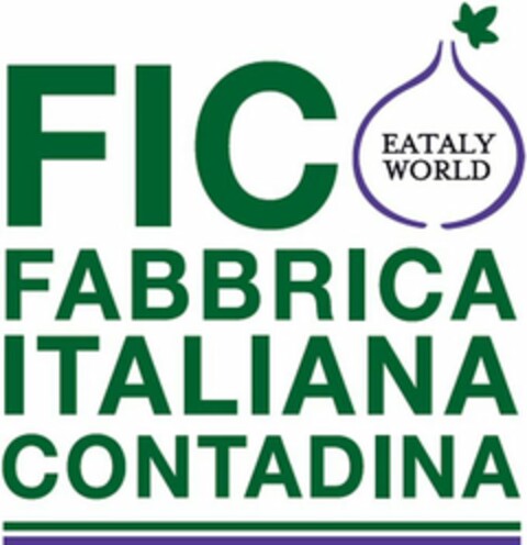 FICO FABBRICA ITALIANA CONTADINA EATALYWORLD Logo (USPTO, 24.01.2017)