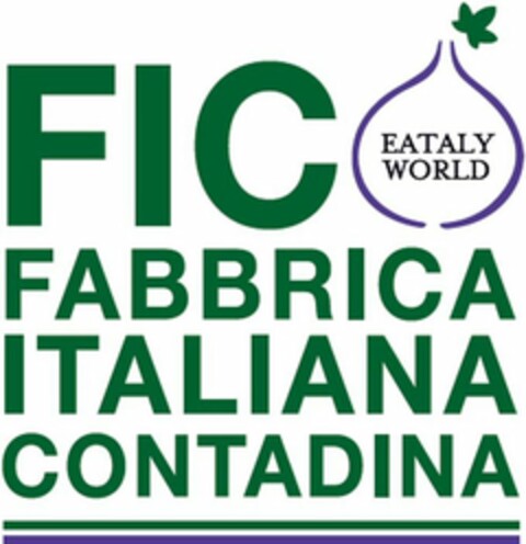 FICO FABBRICA ITALIANA CONTADINA EATALYWORLD Logo (USPTO, 01/24/2017)