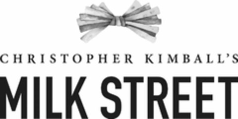 CHRISTOPHER KIMBALL'S MILK STREET Logo (USPTO, 10.02.2017)