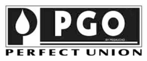 P PGO BY PEGAUCHO PERFECT UNION Logo (USPTO, 07.08.2017)