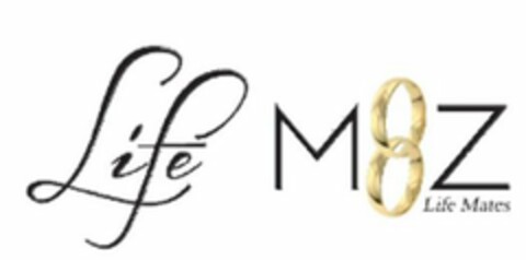 LIFE M8Z LIFE MATES Logo (USPTO, 30.11.2017)