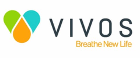 VIVOS BREATHE NEW LIFE Logo (USPTO, 01/04/2018)