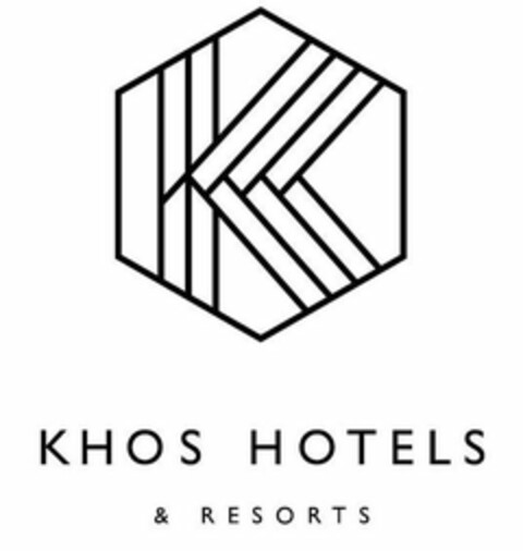 K KHOS HOTELS & RESORTS Logo (USPTO, 29.03.2018)