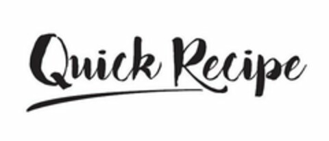 QUICK RECIPE Logo (USPTO, 26.04.2018)