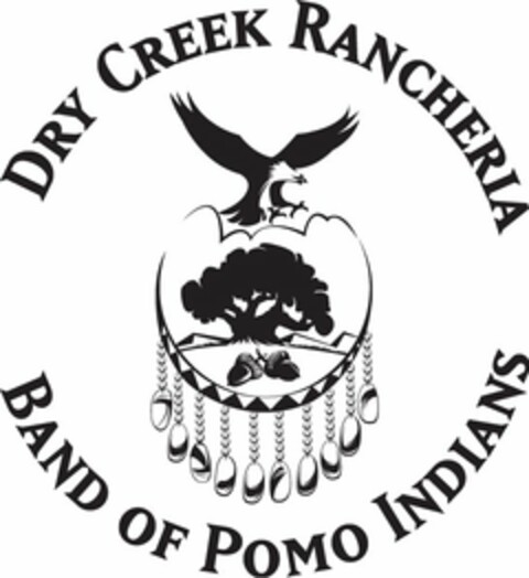 DRY CREEK RANCHERIA BAND OF POMO INDIANS Logo (USPTO, 05/29/2018)