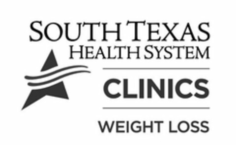 SOUTH TEXAS HEALTH SYSTEM CLINICS WEIGHT LOSS Logo (USPTO, 08/16/2018)