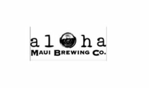 ALOHA MAUI BREWING CO. Logo (USPTO, 03.10.2018)