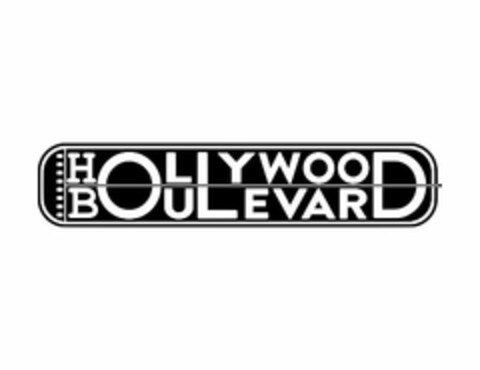 HOLLYWOOD BOULEVARD Logo (USPTO, 29.11.2018)