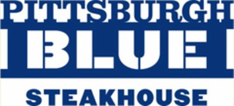 PITTSBURGH BLUE STEAKHOUSE Logo (USPTO, 01/03/2019)