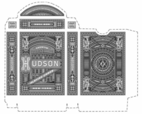 HUDSON TXI NEW YORK USA PREMIUM PLAYING CARDS CERCA TROVA Logo (USPTO, 27.03.2019)