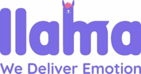 LLAMA WE DELIVER EMOTION Logo (USPTO, 06.05.2019)