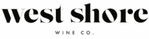 WEST SHORE WINE CO. Logo (USPTO, 02.03.2020)