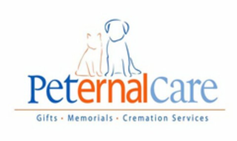PETERNAL CARE GIFTS · MEMORIALS · CREMATION SERVICES Logo (USPTO, 22.07.2009)