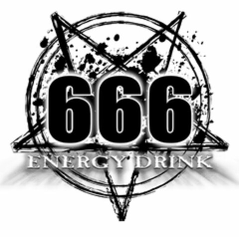 666 ENERGY DRINK Logo (USPTO, 03.12.2009)