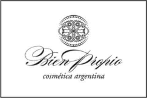 BIEN PROPIO COSMÉTICA ARGENTINA Logo (USPTO, 05/13/2010)