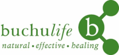 B BUCHULIFE NATURAL · EFFECTIVE · HEALING Logo (USPTO, 14.12.2010)