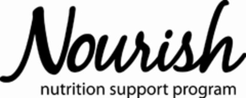 NOURISH NUTRITION SUPPORT PROGRAM Logo (USPTO, 19.07.2011)