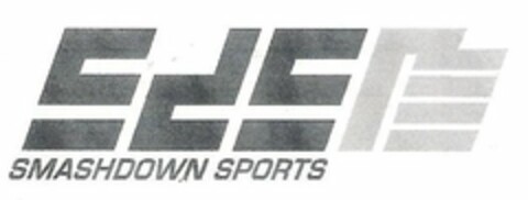 SDSE SMASHDOWN SPORTS Logo (USPTO, 12.08.2011)