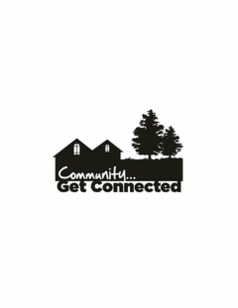 COMMUNITY...GET CONNECTED Logo (USPTO, 09/12/2011)