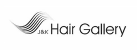 J&K HAIR GALLERY Logo (USPTO, 05.10.2011)