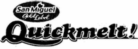 SAN MIGUEL GOLD LABEL QUICKMELT AND DEVICE Logo (USPTO, 05.10.2011)