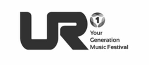 UR 1 YOUR GENERATION MUSIC FESTIVAL Logo (USPTO, 10.11.2011)