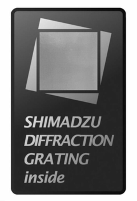 SHIMADZU DIFFRACTION GRATING INSIDE Logo (USPTO, 12/06/2011)