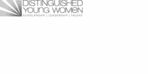 DISTINGUISHED YOUNG WOMEN SCHOLARSHIP LEADERSHIP TALENT Logo (USPTO, 12/15/2011)