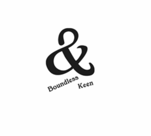 & BOUNDLESS KEEN Logo (USPTO, 22.02.2013)