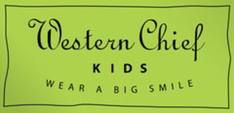 WESTERN CHIEF KIDS WEAR A BIG SMILE Logo (USPTO, 05/31/2013)