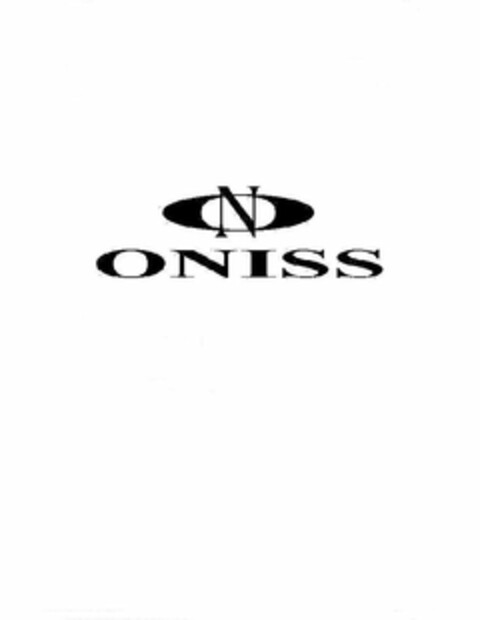 NO ONISS Logo (USPTO, 07/03/2013)