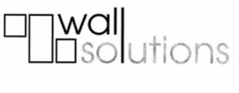 WALL SOLUTIONS Logo (USPTO, 19.09.2013)
