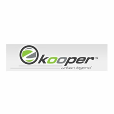 KOOPER URBAN LEGEND Logo (USPTO, 28.01.2014)