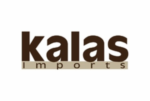 KALAS IMPORTS Logo (USPTO, 11.04.2014)