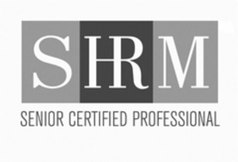 SHRM SENIOR CERTIFIED PROFESSIONAL Logo (USPTO, 07/26/2014)